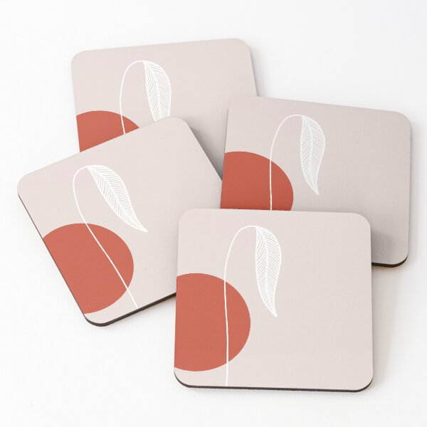 Item preview, Delicate botanical abstraction with a strong, accent  designed and sold by Lach-Justyna.