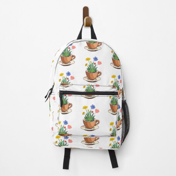 Item preview, Cute flowers growing from Coffee  designed and sold by Luckyart5.