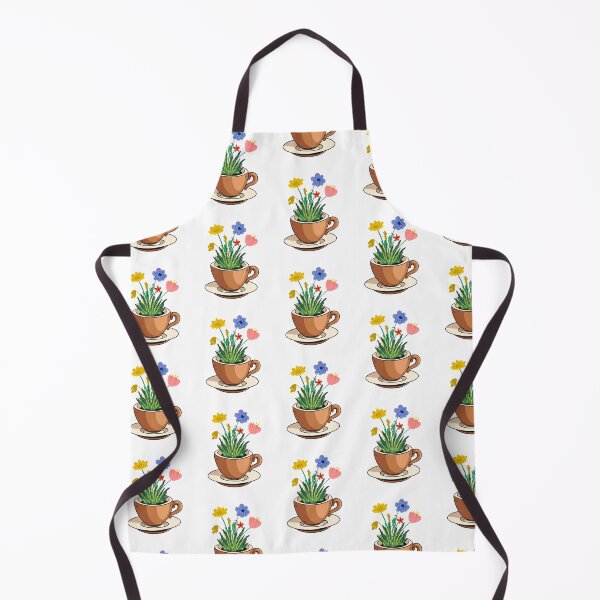 Item preview, Cute flowers growing from Coffee  designed and sold by Luckyart5.