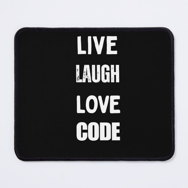 Item preview, Live laugh love code Programmer coding retro design designed and sold by Uplife-MyStore.