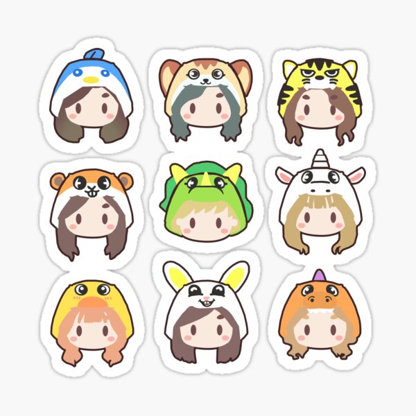 Cartoon Twice Sticker, Twice Lovely Stickers, Twice Kpop Stickers