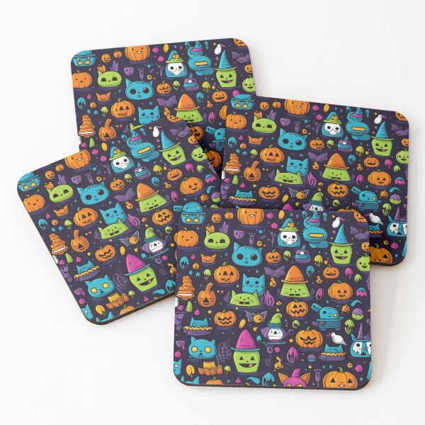 Item preview, xNightmare Frights: Seamless Halloween Horror Patterns designed and sold by AlienSkinEyes.