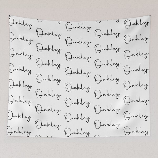 Item preview, Oakley Cursive Name Label designed and sold by NafilNafiz.
