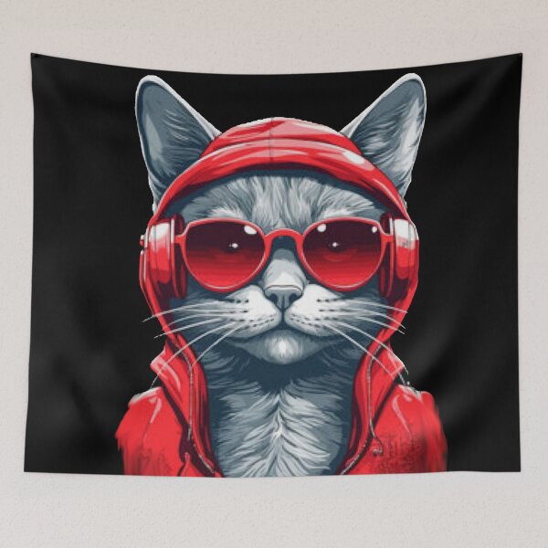 Aperçu de l'œuvre Chat gangster créée et vendue par Reinrab.