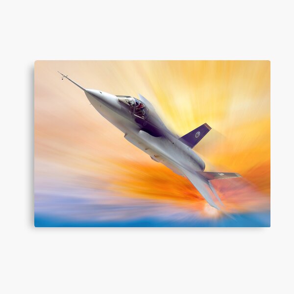 JSF F-35 Lightning Metal Print