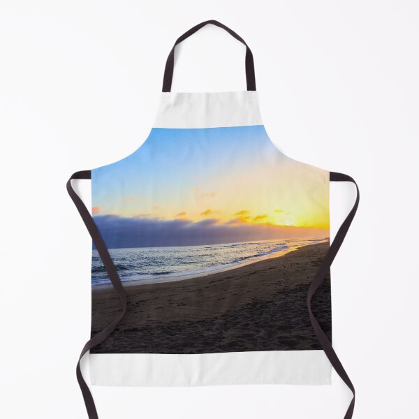 Item preview, Calm California coastline beach at sunset designed and sold by Fenderbender00.