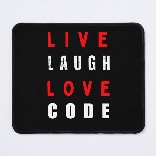 Item preview, Live laugh love code Programmer coding retro design designed and sold by Uplife-MyStore.