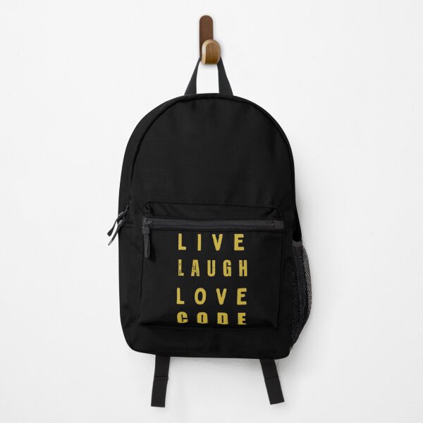 Item preview, Live laugh love code Programmer coding retro design designed and sold by Uplife-MyStore.
