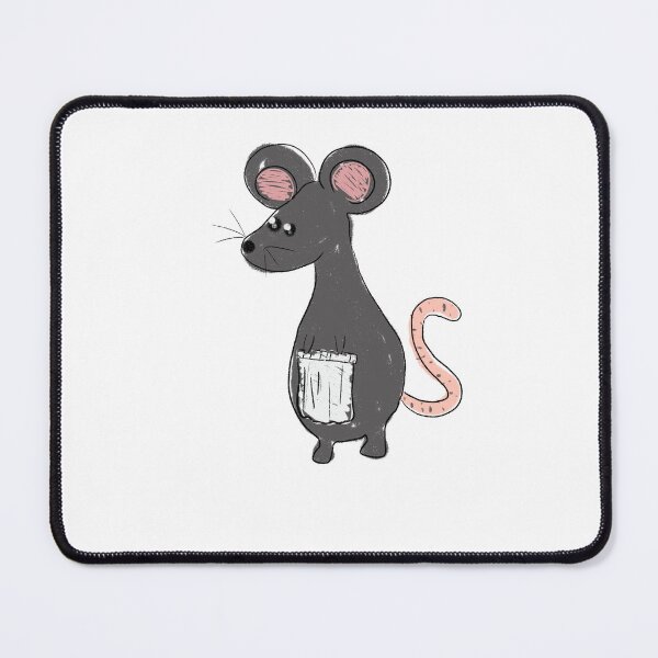 Item preview, Mouse with chef hat designed and sold by Malinabeeart.