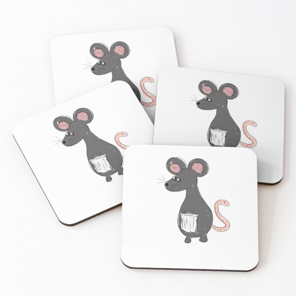 Item preview, Mouse with chef hat designed and sold by Malinabeeart.