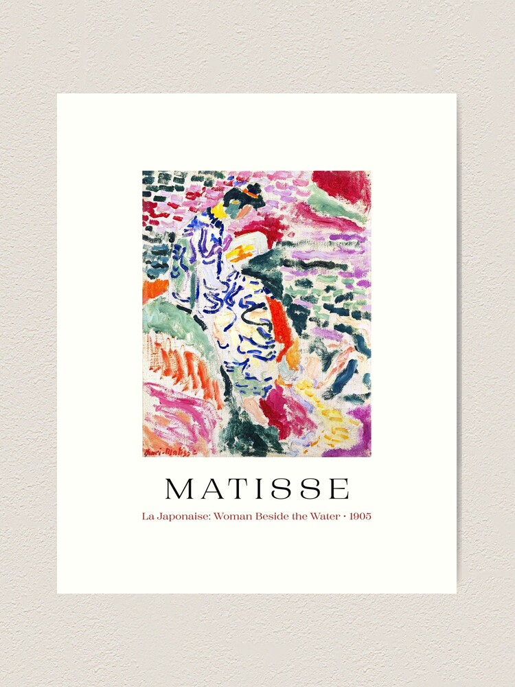 MATISSE litgraphies EAUX FORTESギャラリーポスター（Henri