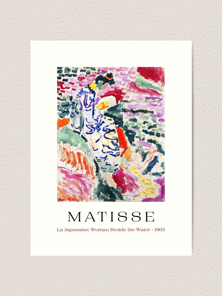 MATISSE litgraphies EAUX FORTESギャラリーポスター（Henri