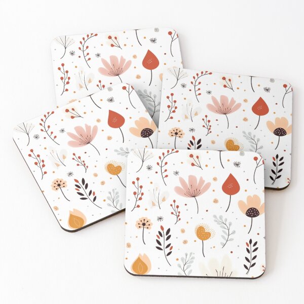Item preview, Boho Floral Pattern designed and sold by artfulbitsbyk.