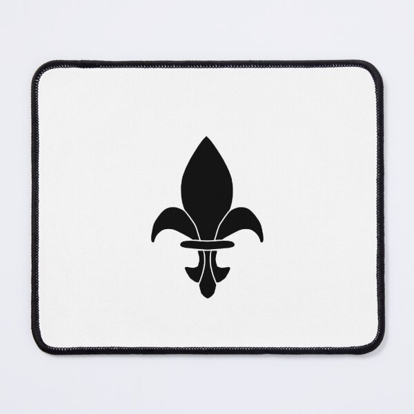 Item preview, Fleur de Lis Mary Catholic Symbol Black and White for Men designed and sold by Catholicguy.