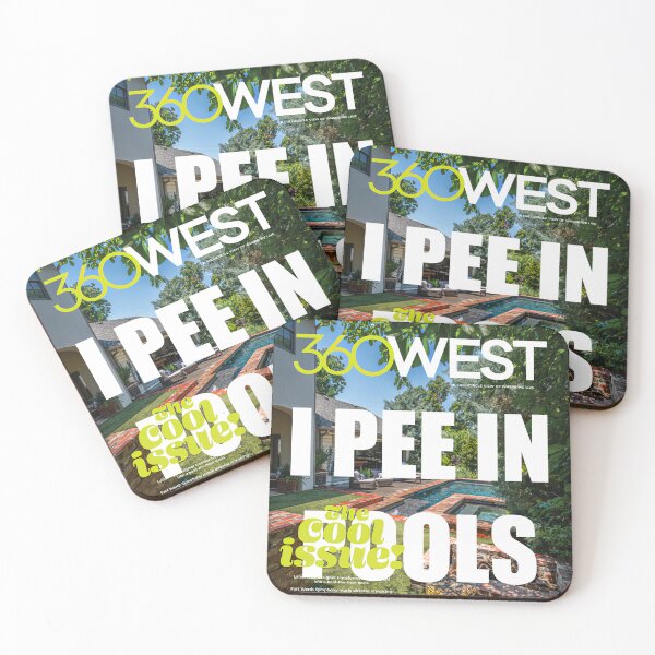 Item preview, The Cool Issue—I Pee In Pools, August 2023. A Full Circle View Of West DFW designed and sold by ignasirus.