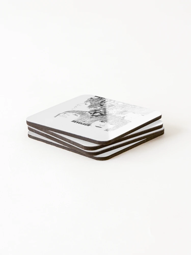 Thumbnail 4 of 5, Coasters (Set of 4), Revolver Album Cover designed and sold by RalphSundstrom.