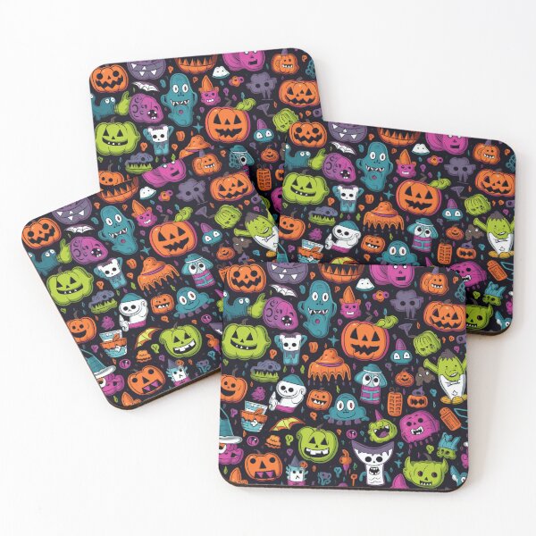 Item preview, xNightmare Frights: Seamless Halloween Horror Patterns designed and sold by AlienSkinEyes.
