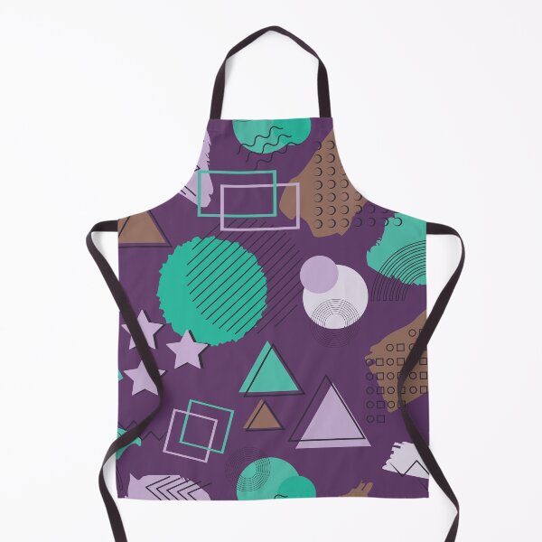 Item preview, 80s Memphis style pattern pop art colors purple blue designed and sold by Colorblizz.