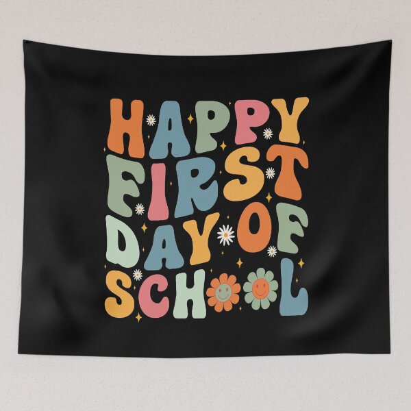 Item preview, Retro Teacher Shirts Back to School Teacher Shirt Happy First Day of School Shirt for Teachers Back to School Shirt Teacher Gifts First Grade Vibes designed and sold by SouQ-Art.