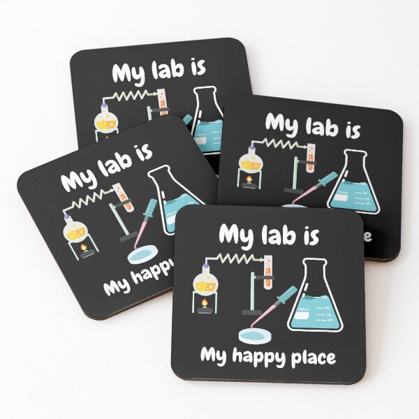 Item preview, My lab is my happy place, biology and science designed and sold by NoetherSym.