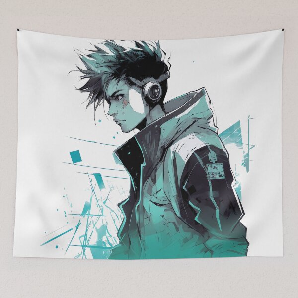 Item preview, Cyberpunk boy designed and sold by luxlasors543.
