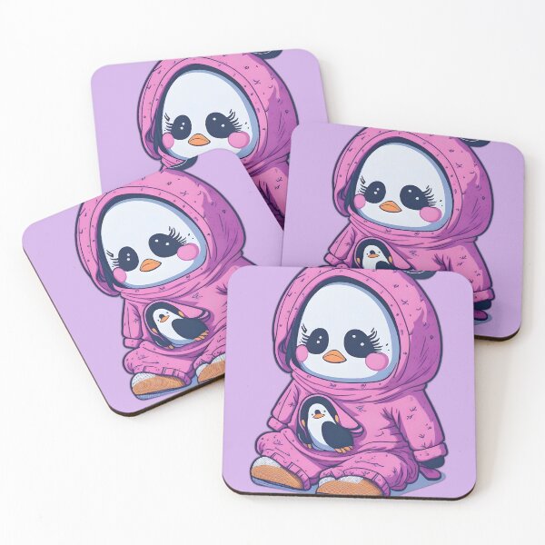 Item preview, Cute Pink Penguin in Pijama designed and sold by JapKo.