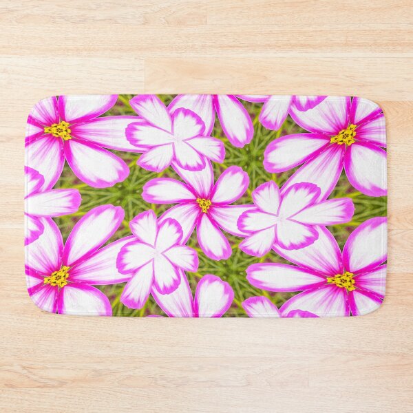 Item preview, Pink and White Cosmos designed and sold by Patternflower.