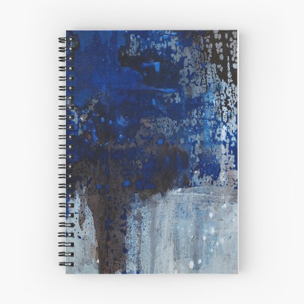 Item preview, Blue brown abstract designed and sold by ElaSzczepaniak.