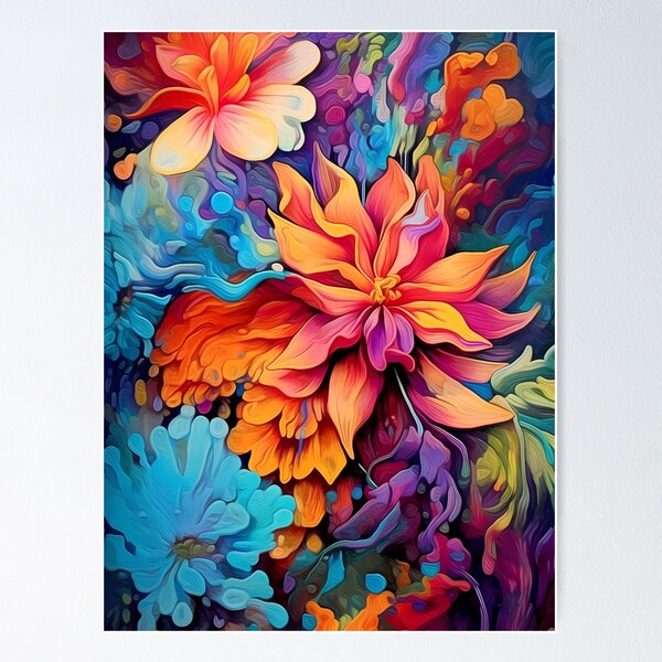 Item preview, Psychedelic Flower designed and sold by Win Hardy.