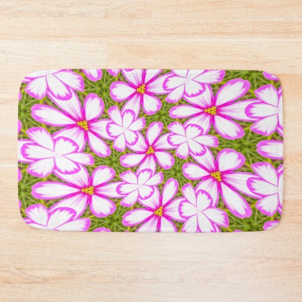 Item preview, Pink and White Cosmos designed and sold by Patternflower.