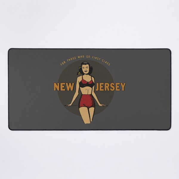Item preview, Vintage New Jersey Travel Bikini Lady designed and sold by Kujo Dangerous Vintage.