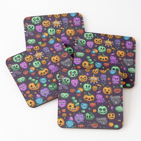Item preview, Nightmare Frights: patrones de terror de Halloween sin fisuras designed and sold by AlienSkinEyes.