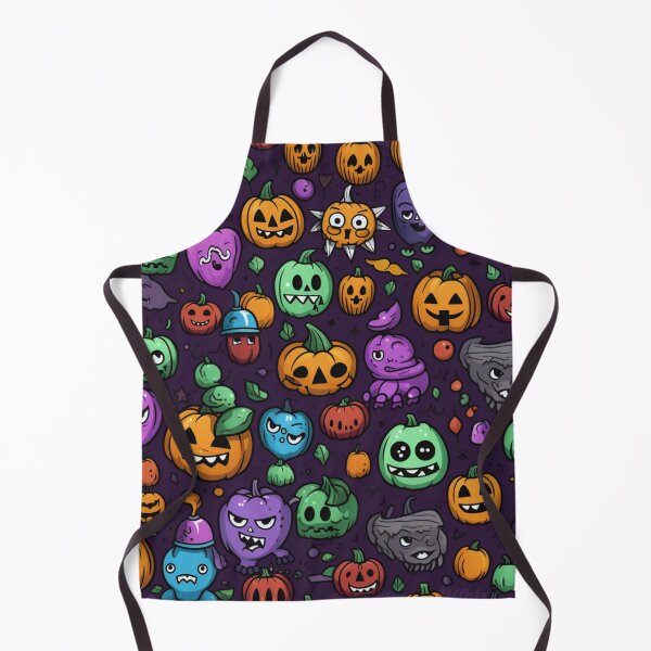 Aperçu de l'œuvre Nightmare Frights: Motifs d'horreur d'Halloween sans couture créée et vendue par AlienSkinEyes.