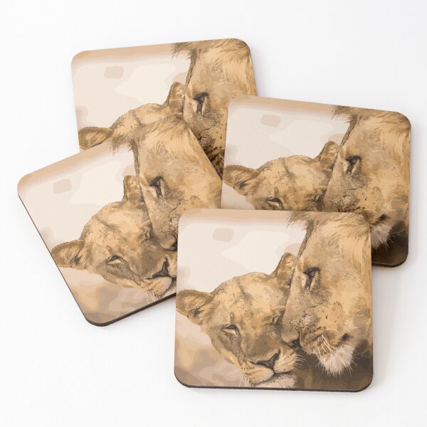 Item preview, zambia lions designed and sold by TomFrontierArt.
