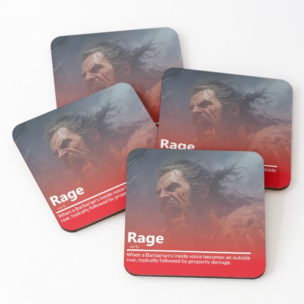 Item preview, Rage: Barbarian's Inside Voice designed and sold by calharborne.