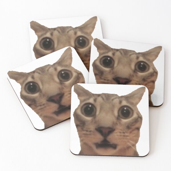 Item preview, amazed cat designed and sold by goon-street.