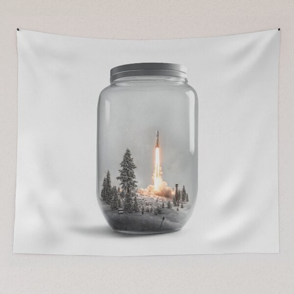 Item preview,  Rocket Launch from a Jar - The Escape designed and sold by LiveDesigner.
