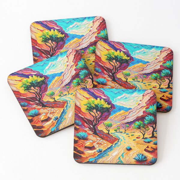 Item preview, Mixed Jordanian nature with desert  designed and sold by Raida Art and Mosaic Gallery .
