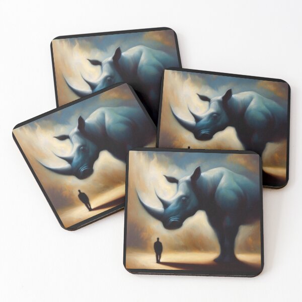 Item preview, Spirit Animal Rhinoceros 1 designed and sold by CrankyOldDude.