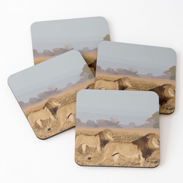 Item preview, Zambia lions designed and sold by TomFrontierArt.