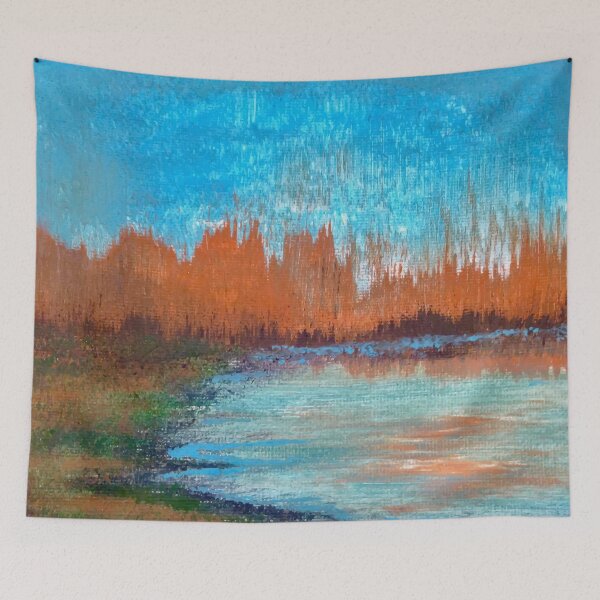 Item preview, Autumn on the Lake designed and sold by makkelart.