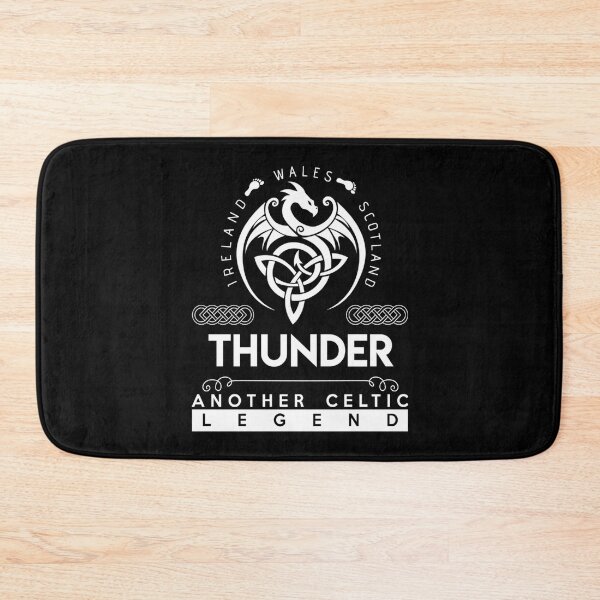 Item preview, Thunder Name - Thunder Another Celtic Legend Gift Item Tee designed and sold by HollowRoussea.