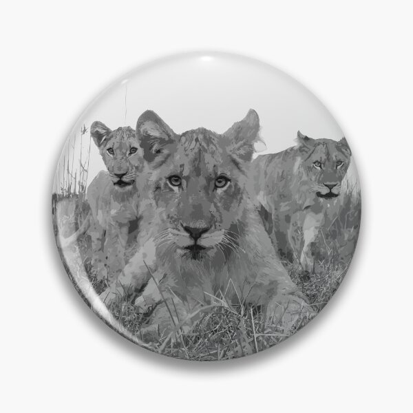 Item preview, Zambia lions designed and sold by TomFrontierArt.