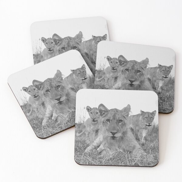 Item preview, Zambia lions designed and sold by TomFrontierArt.