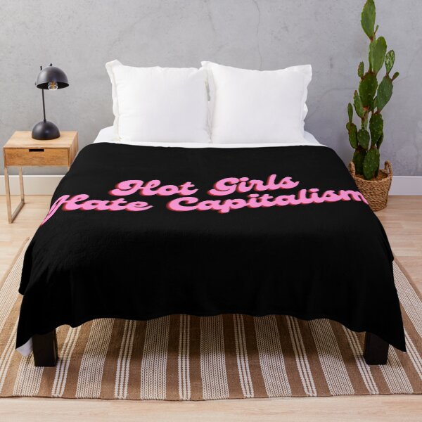 Item preview, Hot Girls Hate Capitalism designed and sold by StickerSparkle.