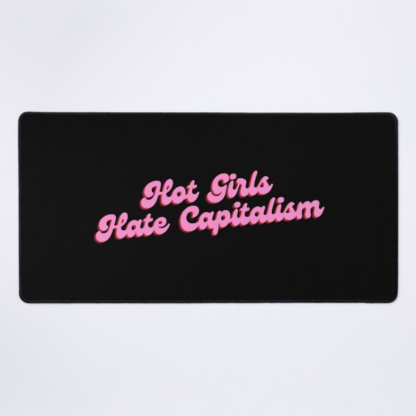 Item preview, Hot Girls Hate Capitalism designed and sold by StickerSparkle.