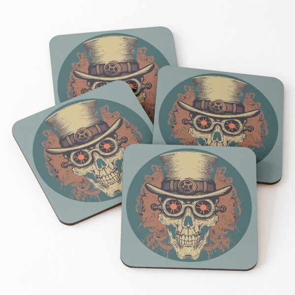 Item preview,  "Enigmatic Contraption: Skull in the Steampunk Matrix"- Essential Steampunk Design  designed and sold by PatriciaReyes.