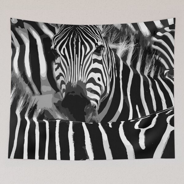 Item preview, Zambia zebra pattern designed and sold by TomFrontierArt.