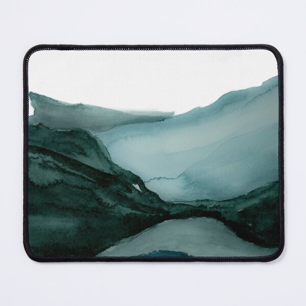 Item preview, Green blue  teal abstract designed and sold by ElaSzczepaniak.
