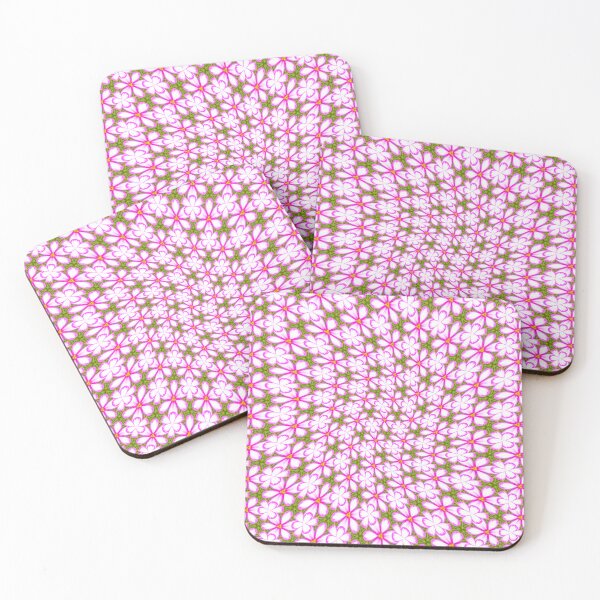 Item preview, Pink and White Cosmos designed and sold by Patternflower.